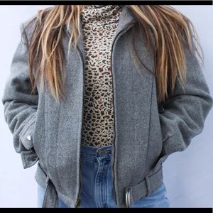 Wool Moto Jacket